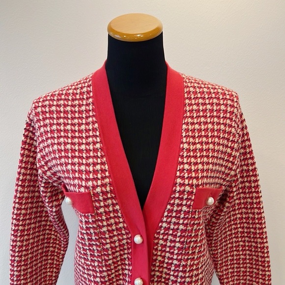 Sandro Brandy Cotton Cardigan Sweater - Picture 7 of 14